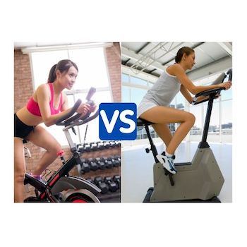 spin bike vs exercise bike