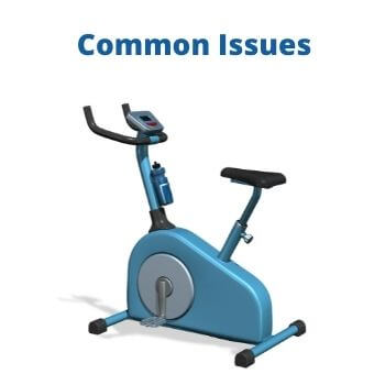 common exercise bike issues
